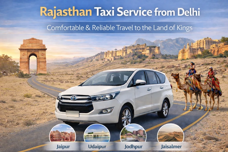 Rajasthan Taxi Service from Delhi